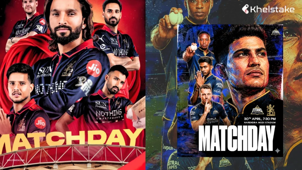 IPL 2026 Match Today, GT vs RCB